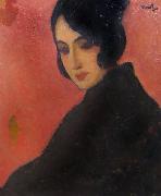 Nicolae Tonitza Spanish Woman oil painting reproduction